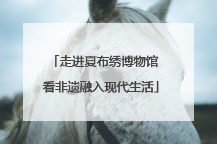 走进夏布绣博物馆 看非遗融入现代生活